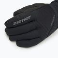 Men's ski gloves ZIENER Gatis Aquashield black 4