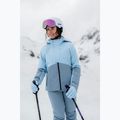 Women's ski jacket ZIENER Teda blue stru 6