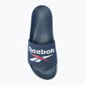 Reebok men's Fulgere vector navy/white/vector red flip-flops 5