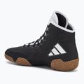 Men's adidas Tech Fall 2.0 core black/cloud white wrestling shoes 3