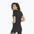 Women's PUMA ESS+ Metallic Logo Tee puma black/gold foll 3