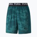 Men's training shorts PUMA Train Off Season AOP Woven 7" green 522359 24