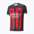 Men's football jersey PUMA ACM Home Jersey Replica black/red 765824 01