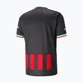 Men's football jersey PUMA ACM Home Jersey Replica black/red 765824 01 2