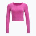 FILA women's Radnor Semless Cropped wild aster t-shirt 3