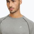 Men's FILA Landin Raglan Crew Sweatshirt light grey melange 4