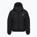Women's FILA Buchen Cropped Puffer Jacket black