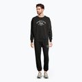 Men's FILA Brand Loose Fit Crew sweatshirt black 2