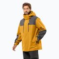 Jack Wolfskin men's 3-in-1 jacket Jasper 2L curry