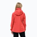 Jack Wolfskin Stormy Point 2L women's rain jacket vibrant red 2
