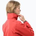 Jack Wolfskin Stormy Point 2L women's rain jacket vibrant red 3