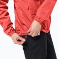 Jack Wolfskin Stormy Point 2L women's rain jacket vibrant red 6