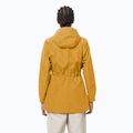 Women's Raincoat Jack Wolfskin Dakar Parka curry 2