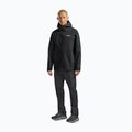 Men's rain jacket Jack Wolfskin Highest Peak 3L black 2