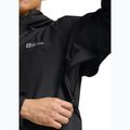 Men's rain jacket Jack Wolfskin Highest Peak 3L black 8