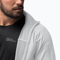 Jack Wolfskin men's trekking jacket Prelight FZ cool grey 4