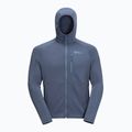 Men's Jack Wolfskin Kolbenberg Hooded Fz evening sky fleece sweatshirt 7