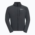 Men's Jack Wolfskin Kolbenberg Hooded Fz phantom fleece sweatshirt 6