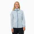 Jack Wolfskin women's fleece jacket Kolbenberg Hooded Fz soft blue