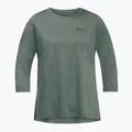 Jack Wolfskin women's trekking longsleeve Crosstrail 3/4 hedge green 3