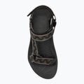 Jack Wolfskin men's Wave Breaker sandals black island moss 5