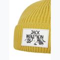 Jack Wolfskin Badge mustard winter beanie 2