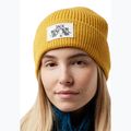 Jack Wolfskin Badge mustard winter beanie 4