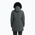 Women's rain jacket Jack Wolfskin Heidelstein Ins slate green 3