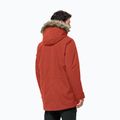 Jack Wolfskin men's down jacket Glacier Canyon Parka intense rust 2