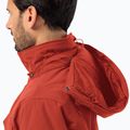 Jack Wolfskin men's down jacket Glacier Canyon Parka intense rust 4