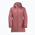 Jack Wolfskin women's winter jacket Heidelstein Ins red ochre 7