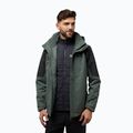 Jack Wolfskin men's Romberg 3In1 jacket slate green 2