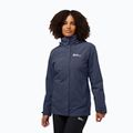 Jack Wolfskin women's Rotwand 3In1 fleece sweatshirt graphite