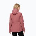 Jack Wolfskin women's Moonrise 3In1 jacket red ochre 2