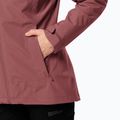 Jack Wolfskin women's Moonrise 3In1 jacket red ochre 5