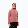 Jack Wolfskin women's Moonrise 3In1 jacket red ochre 6