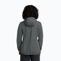 Women's softshell jacket Jack Wolfskin Windhain Hoody slate green 3