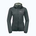 Women's softshell jacket Jack Wolfskin Windhain Hoody slate green 8