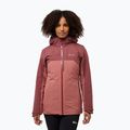 Jack Wolfskin women's 3-in-1 jacket Hunberg mineral red