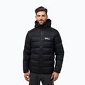 Jack Wolfskin men's down jacket Nebelhorn Down Hoody black