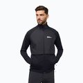Jack Wolfskin men's fleece sweatshirt Dormer black