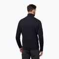 Jack Wolfskin men's fleece sweatshirt Dormer black 2