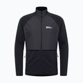Jack Wolfskin men's fleece sweatshirt Dormer black 5
