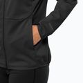 Jack Wolfskin women's softshell jacket Feldberg Hoody black 4