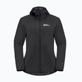 Jack Wolfskin women's softshell jacket Feldberg Hoody black 6