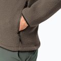 Jack Wolfskin men's fleece jacket Kammweg Pile Fz cold coffee 5