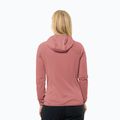 Jack Wolfskin women's fleece jacket Kolbenberg Hooded Fz mineral red 2