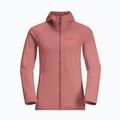 Jack Wolfskin women's fleece jacket Kolbenberg Hooded Fz mineral red 7