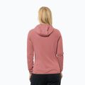 Jack Wolfskin women's fleece jacket Kolbenberg Hooded Fz mineral red 2