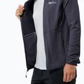 Jack Wolfskin women's fleece jacket Kolbenberg Hooded Fz graphite 6